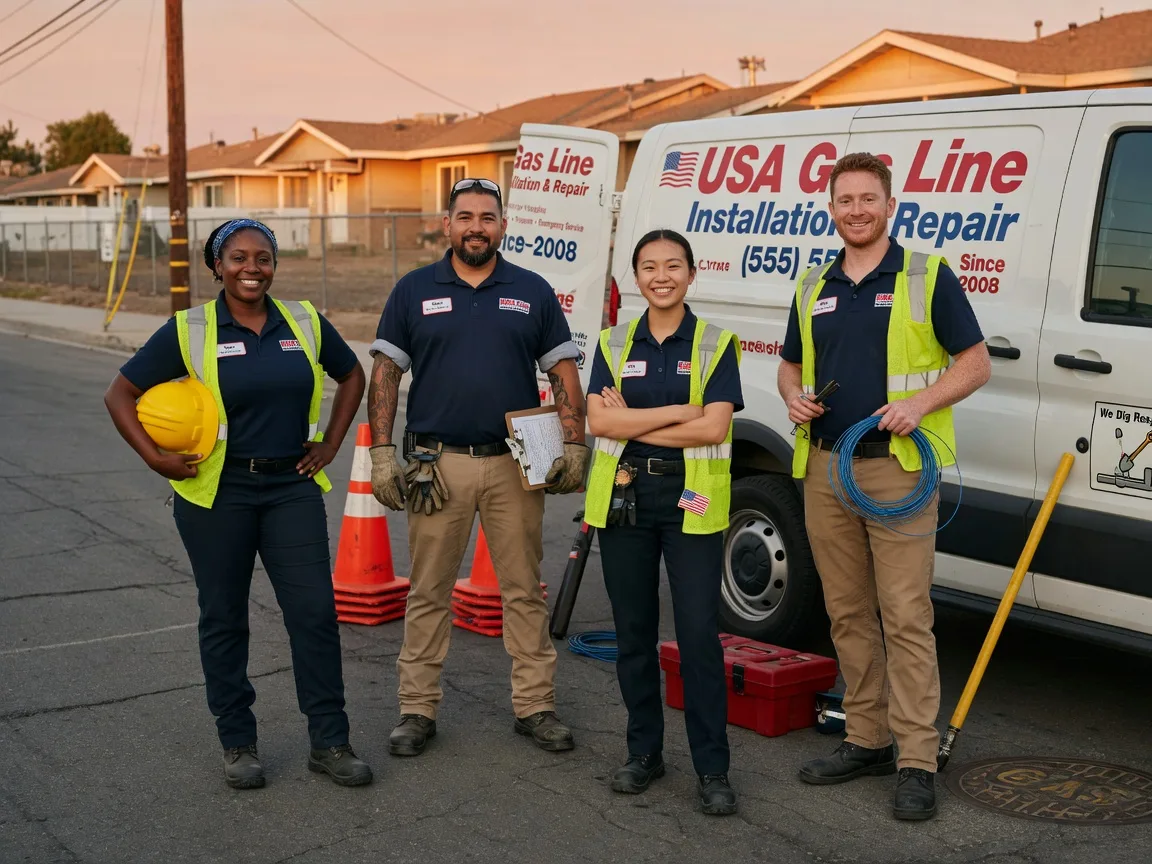 Gas Line Installation company in New Concord, KY